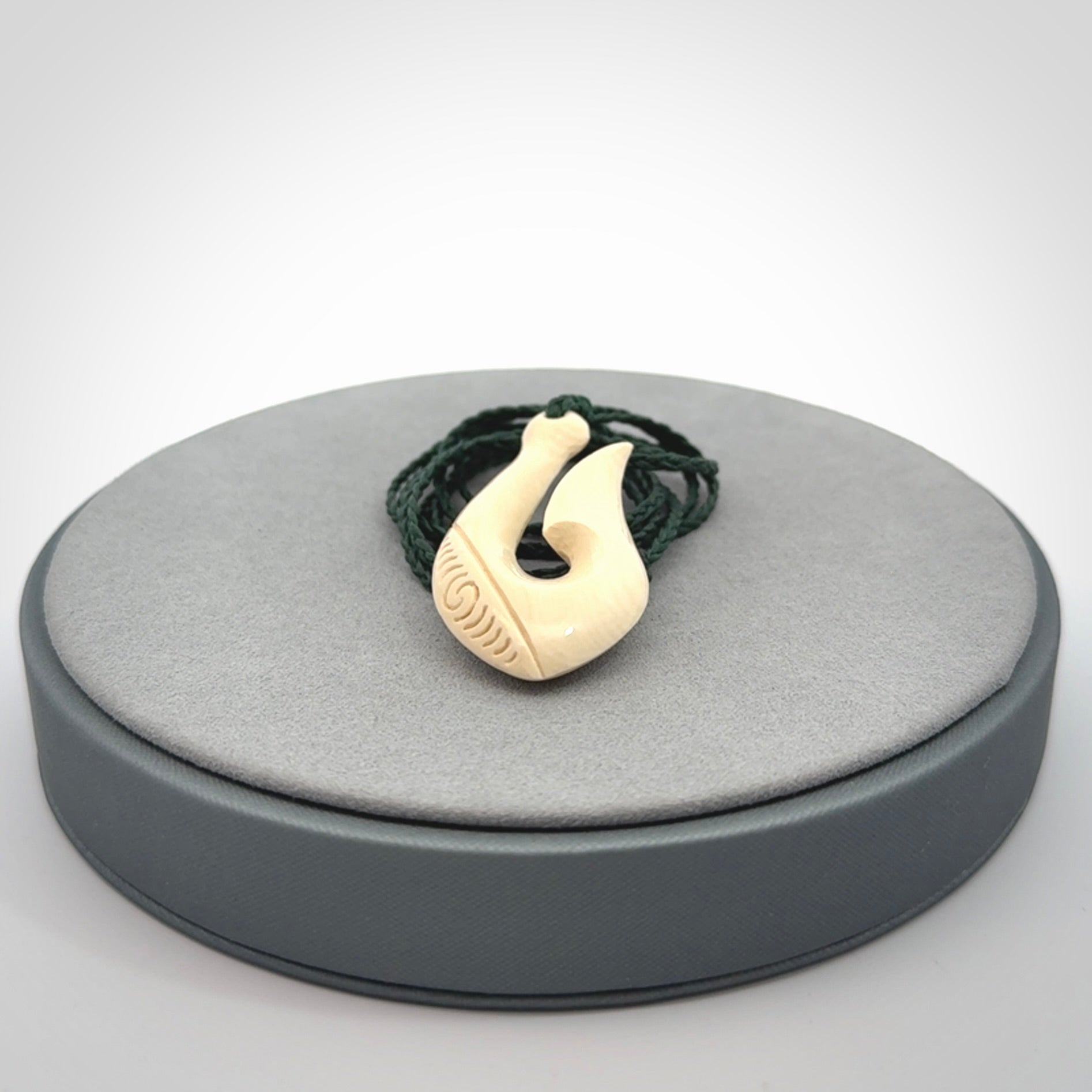 Beautiful Hook Pendants, Carved in Woolly Mammoth Tusk
