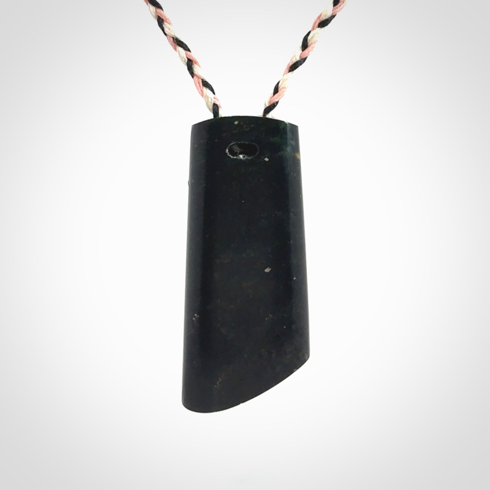 A Wonderful Albatross Pendant, Hand carved in Bone and Jade