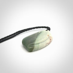 This is a wonderful New Zealand Jade drop pendant.