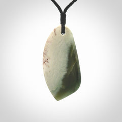 This is a wonderful New Zealand Jade drop pendant.