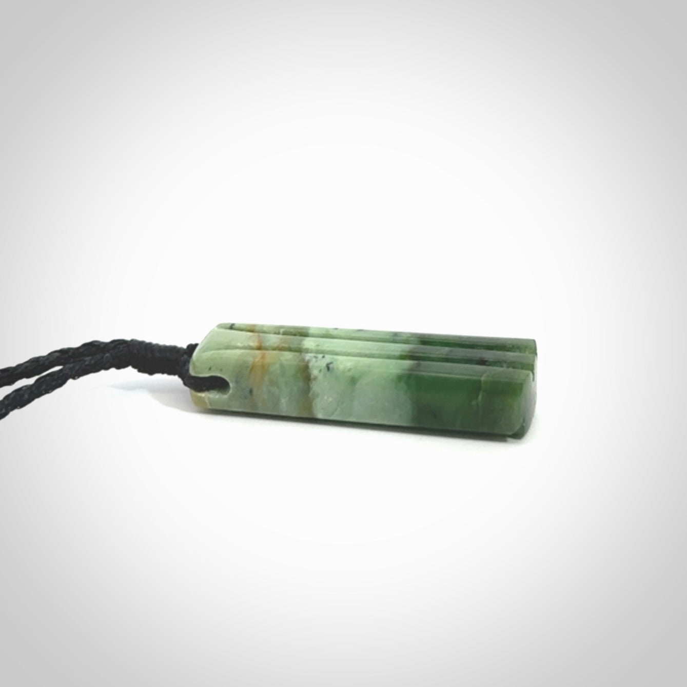 This is a wonderful New Zealand Jade drop pendant.