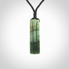 This is a wonderful New Zealand Jade drop pendant.