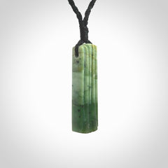 This is a wonderful New Zealand Jade drop pendant.