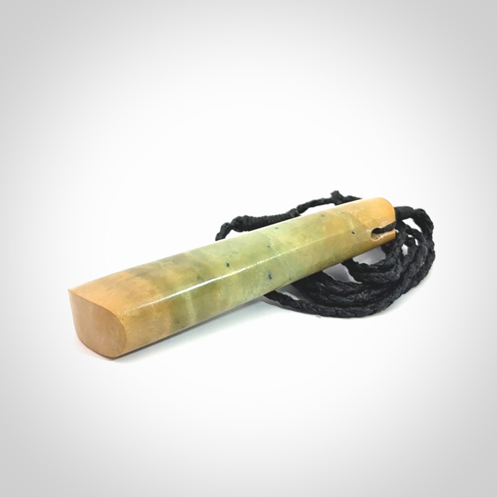 This is a wonderful New Zealand Jade drop pendant.