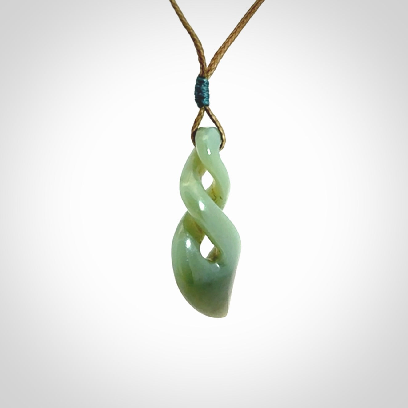 This little Inanga Jade twist pendant is a beauty!