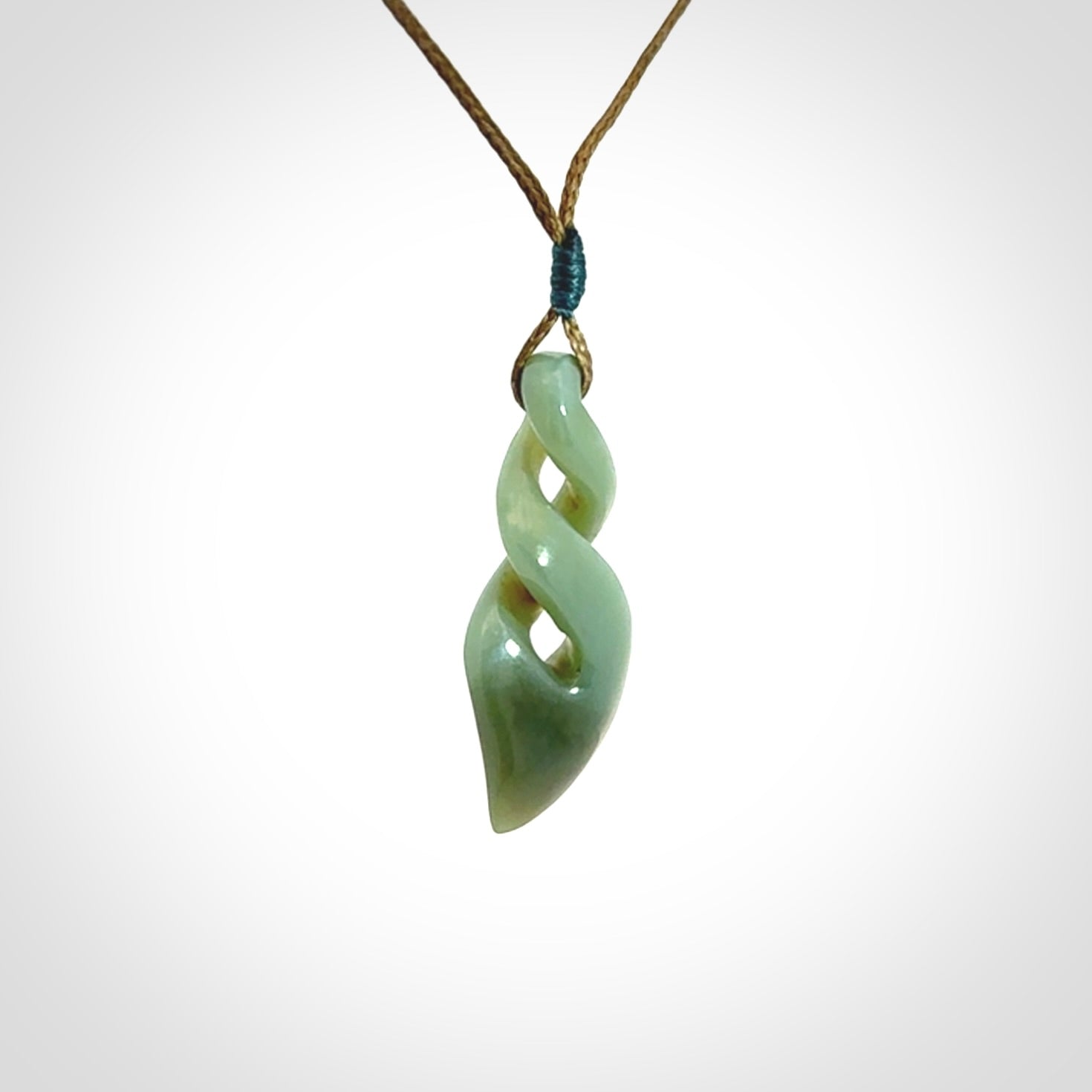 This little Inanga Jade twist pendant is a beauty!