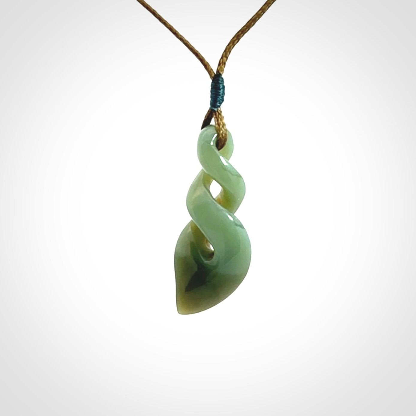 This little Inanga Jade twist pendant is a beauty!