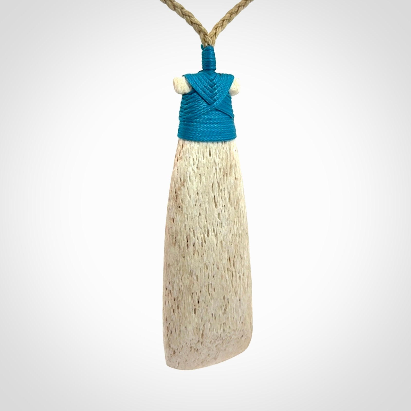 Beautiful Whale Bone Toki Pendant