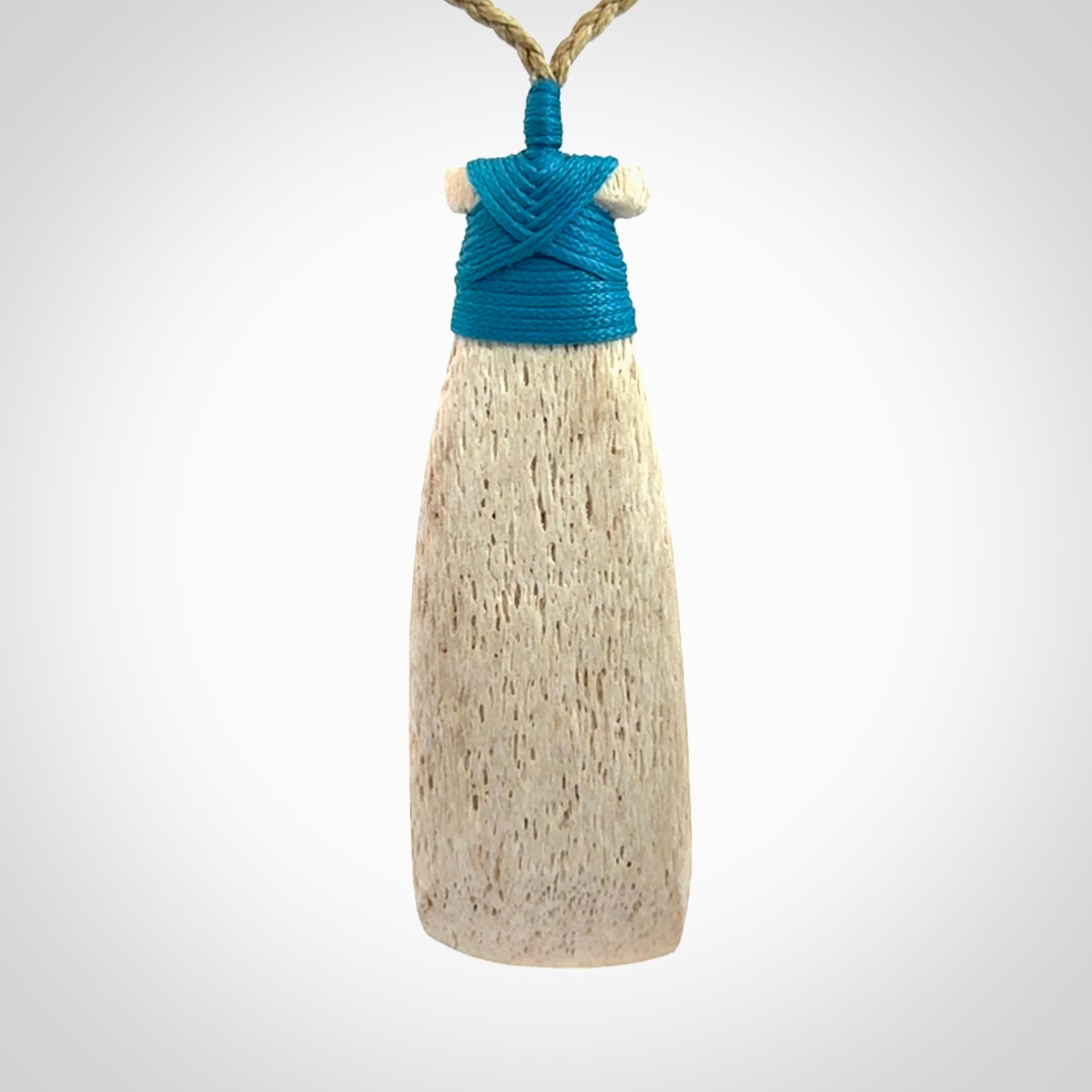 Beautiful Whale Bone Toki Pendant