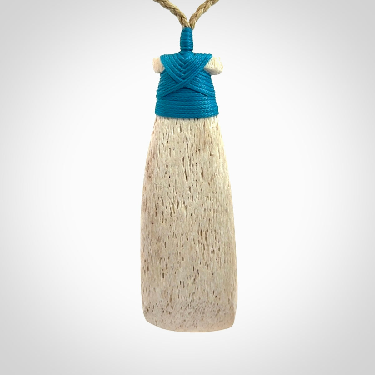 Beautiful Whale Bone Toki Pendant