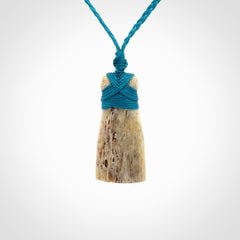 A Very Cool, Small, Whale Bone Toki Pendant