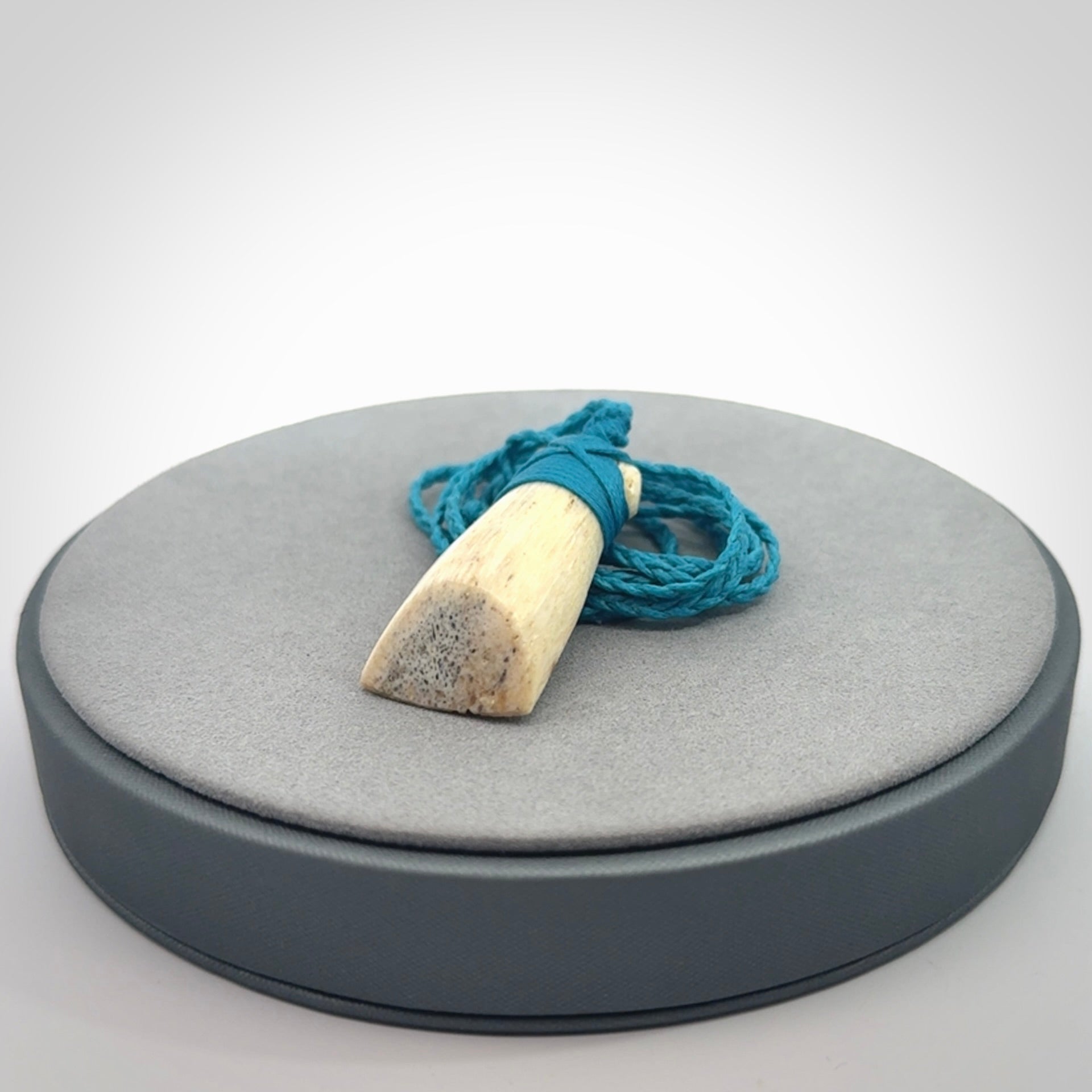 A Very Cool, Small, Whale Bone Toki Pendant
