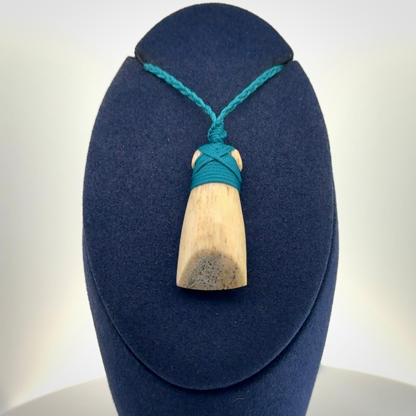 A Very Cool, Small, Whale Bone Toki Pendant