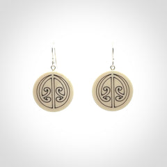 Beautiful Bone Earrings