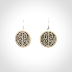 Eye-Catching Bone Earrings