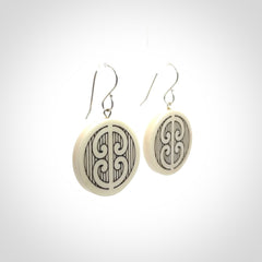 Eye-Catching Bone Earrings