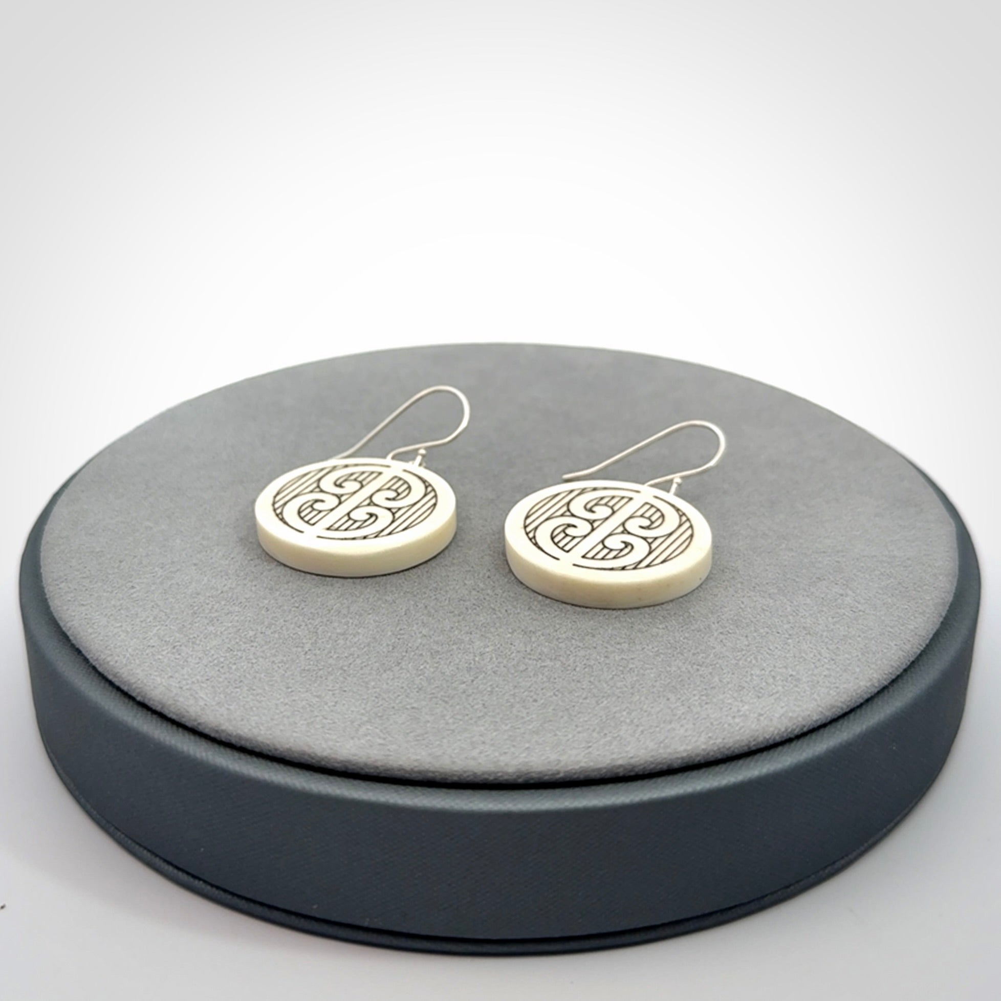 Eye-Catching Bone Earrings