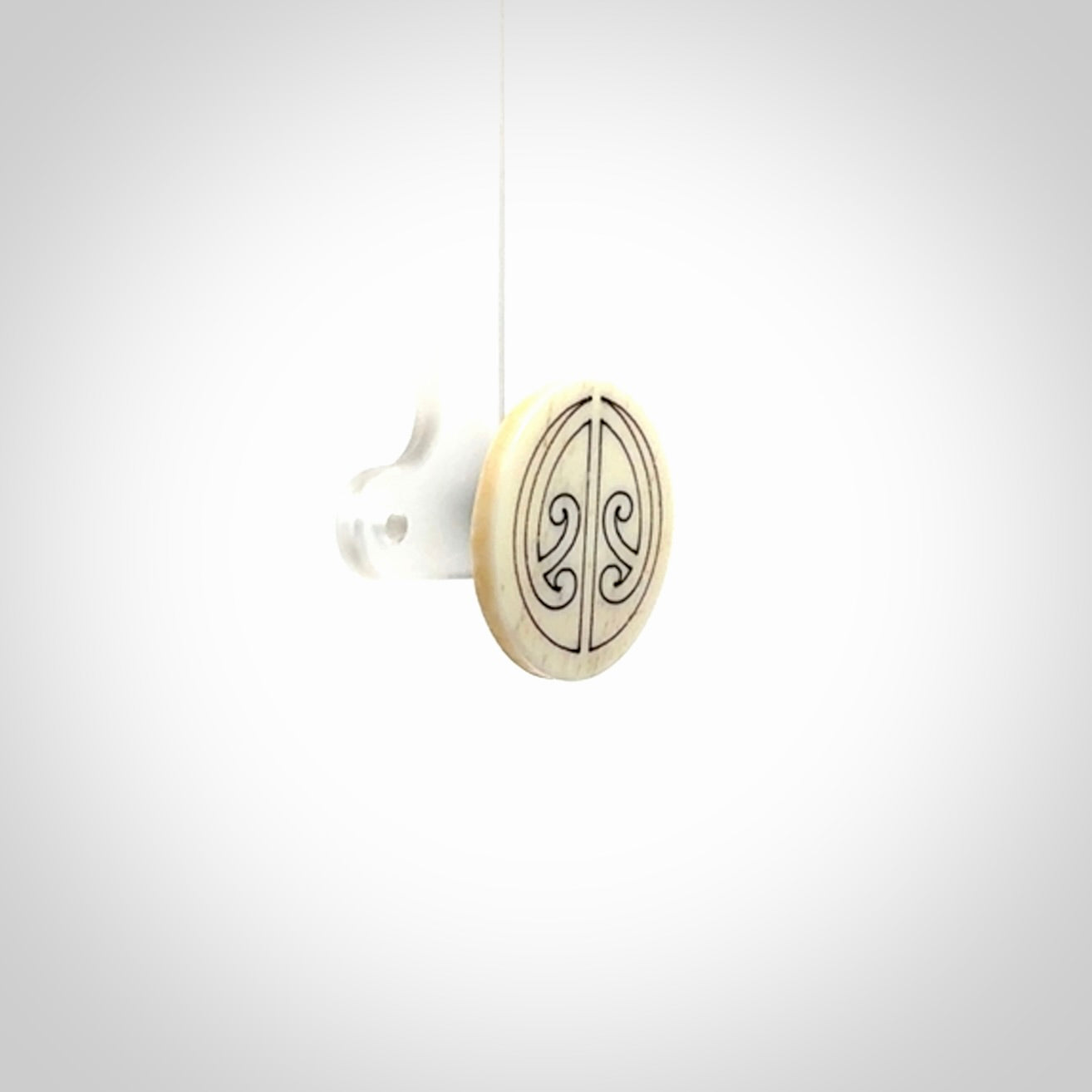 Bone Lapel Pin