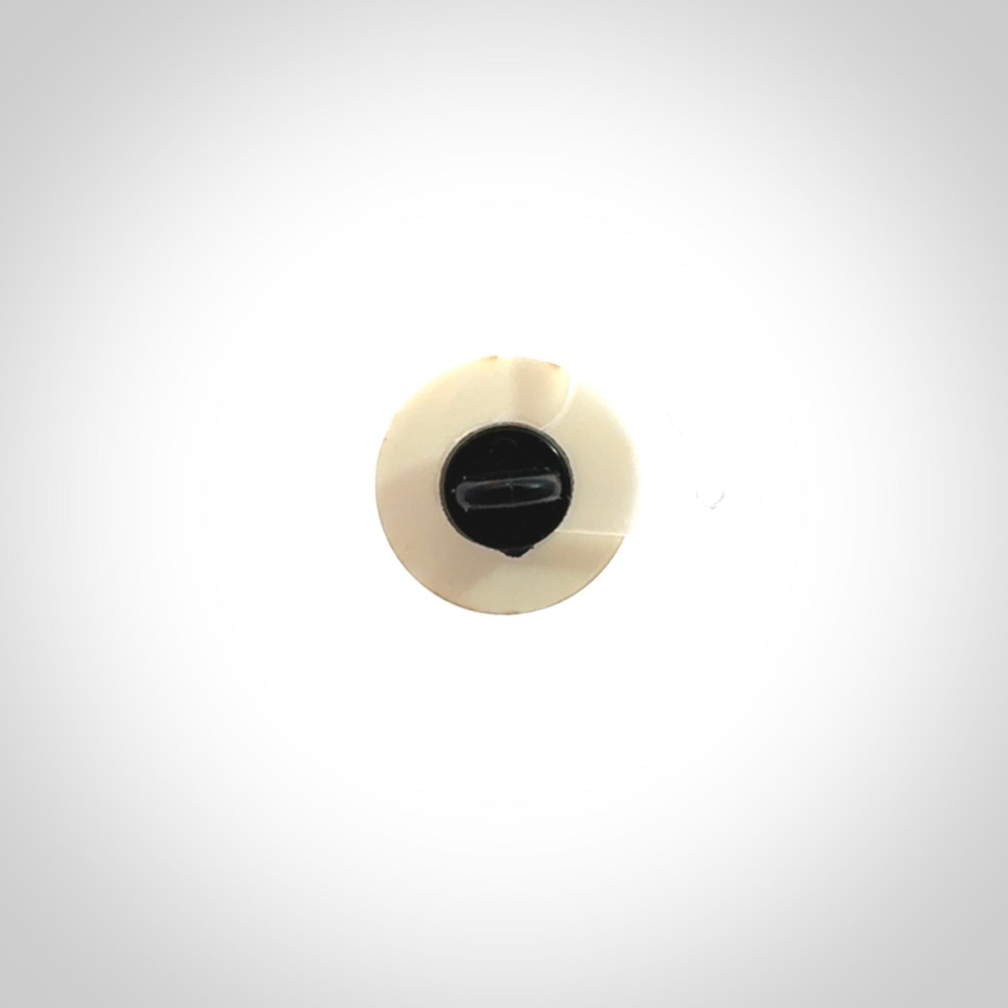 Bone lapel pin