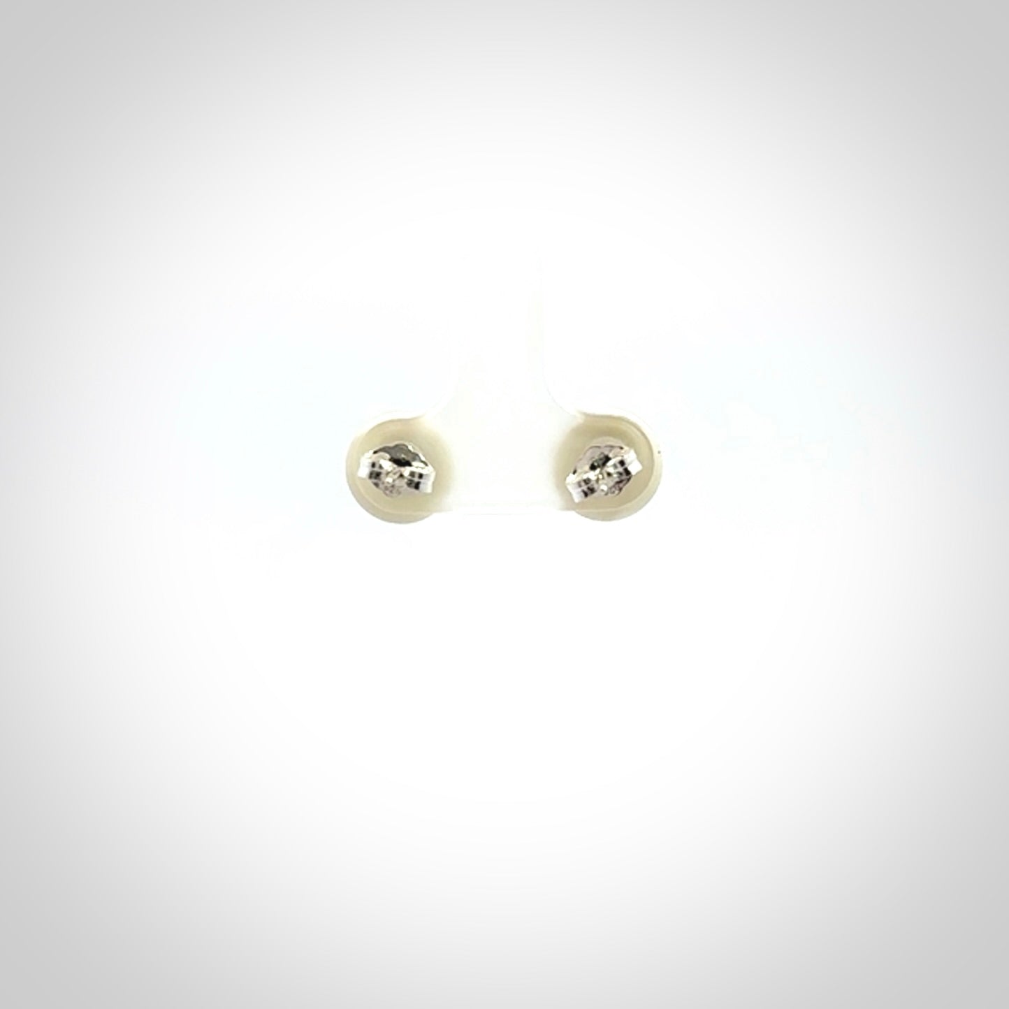 These are beautiful, small, bone stud earrings