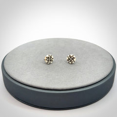 Beautiful bone studs, hand made and ready to wear!