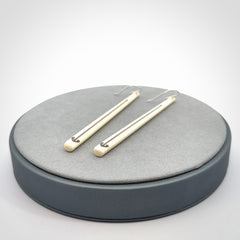 Handcrafted bone earrings