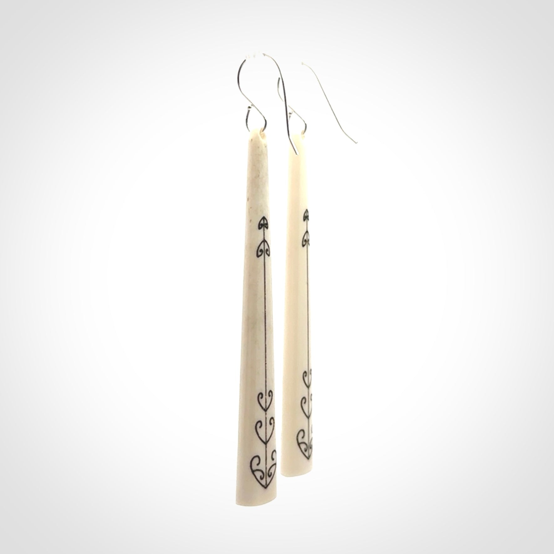 Handcrafted Bone Earrings