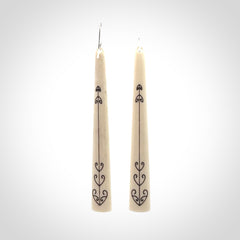 Handcrafted Bone Earrings