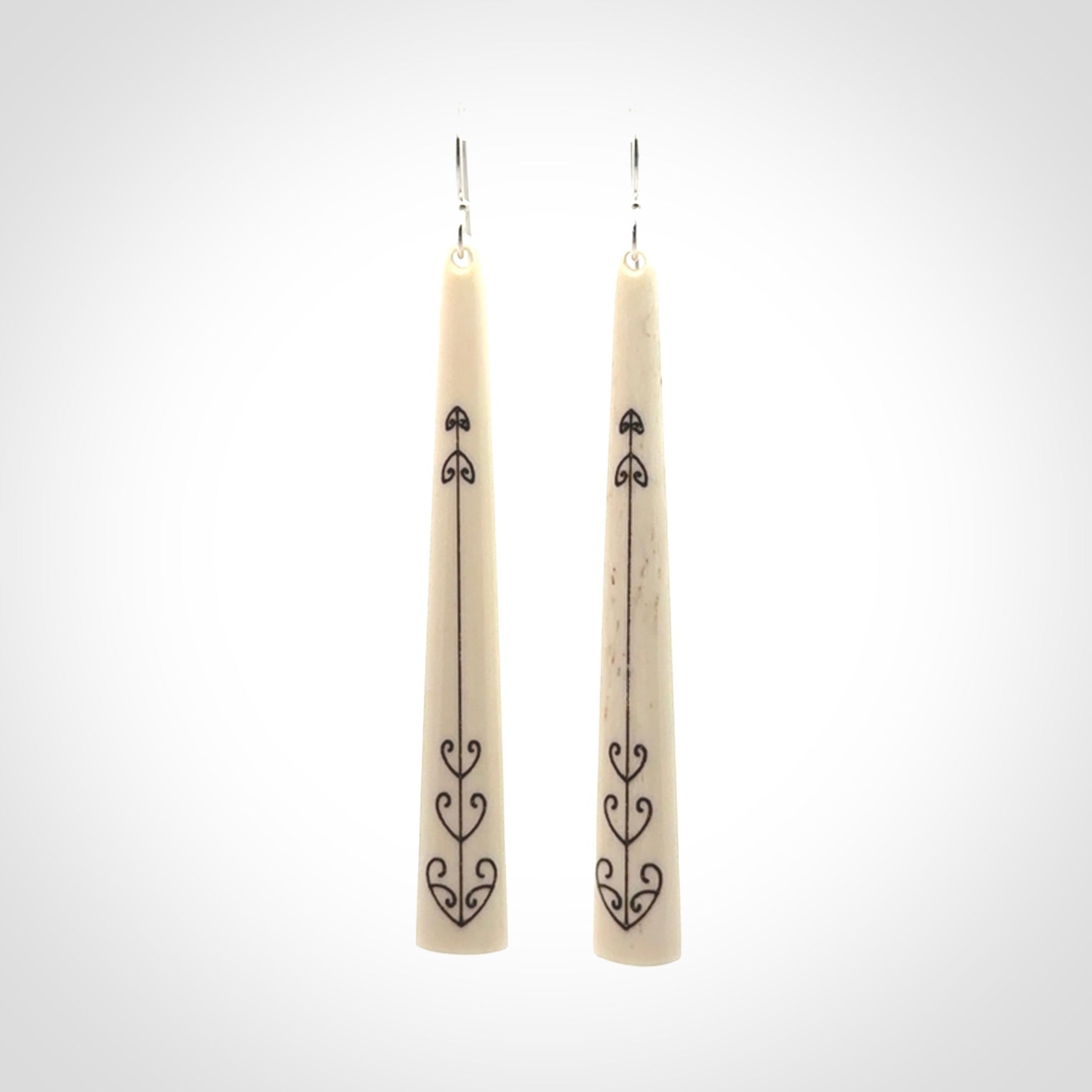 Handcrafted Bone Earrings