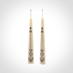 Handcrafted Bone Earrings