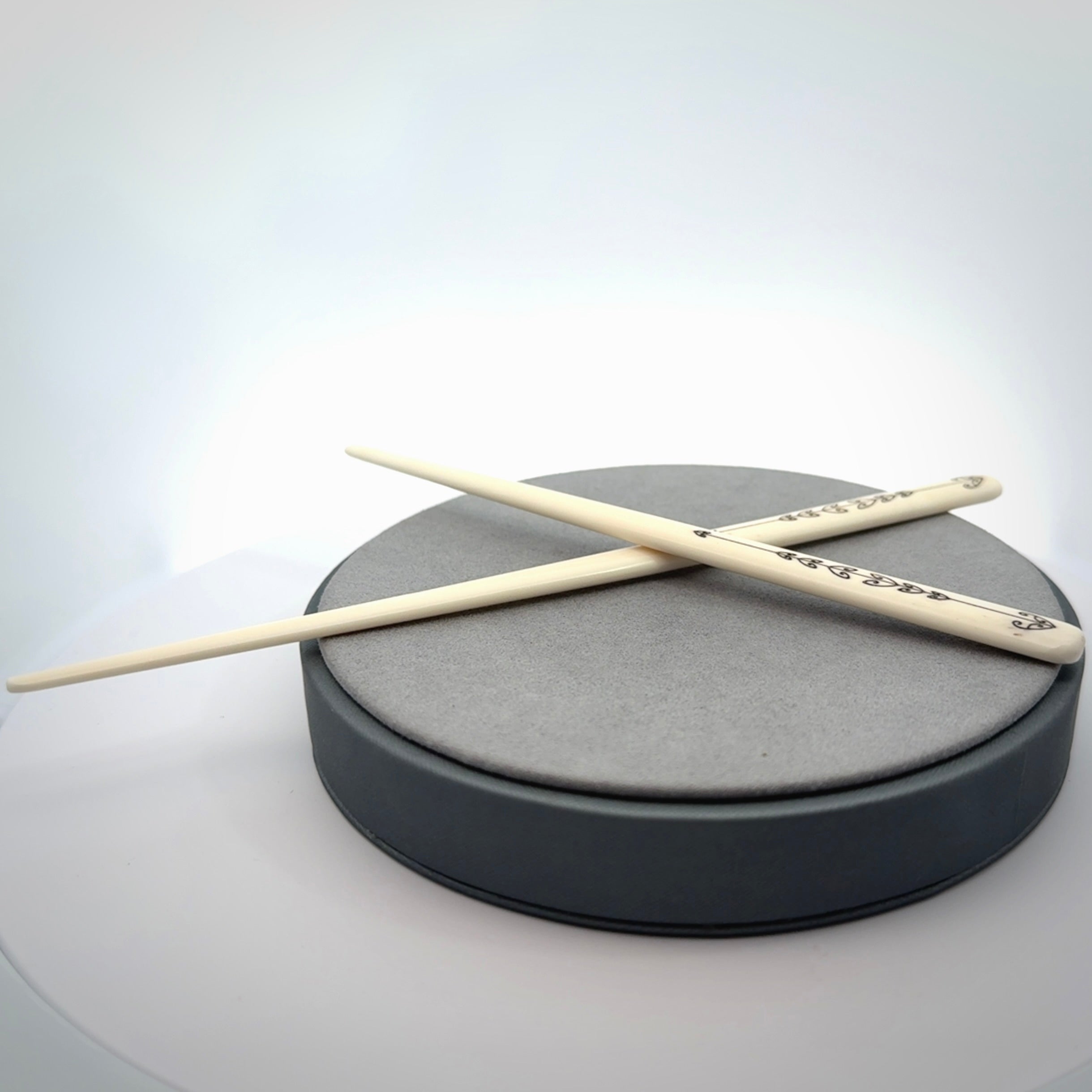 Bone hair pin