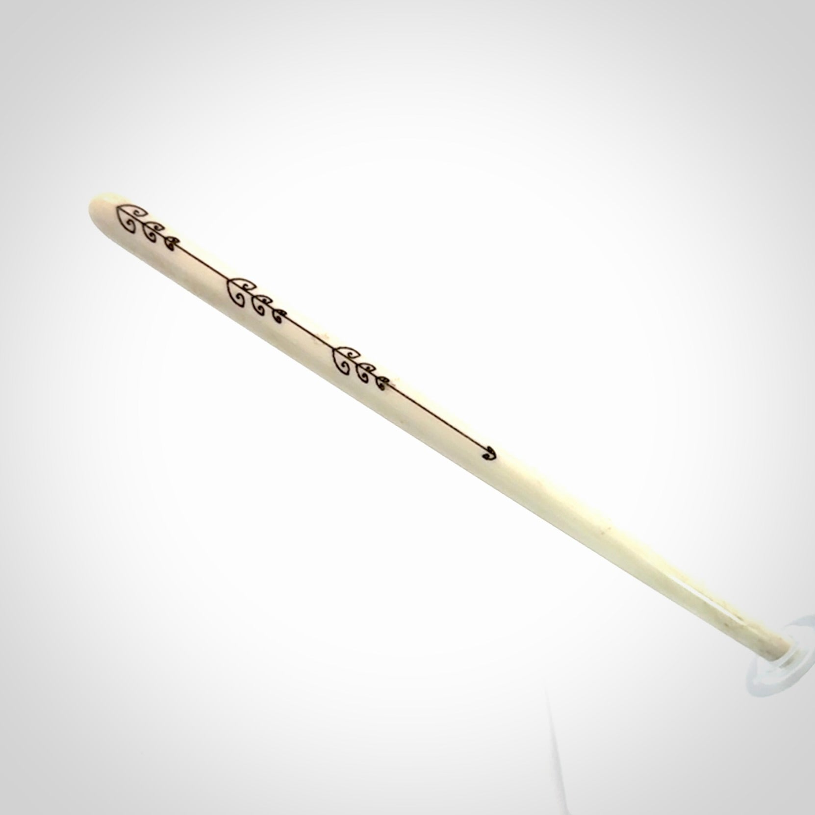 Bone hair pin