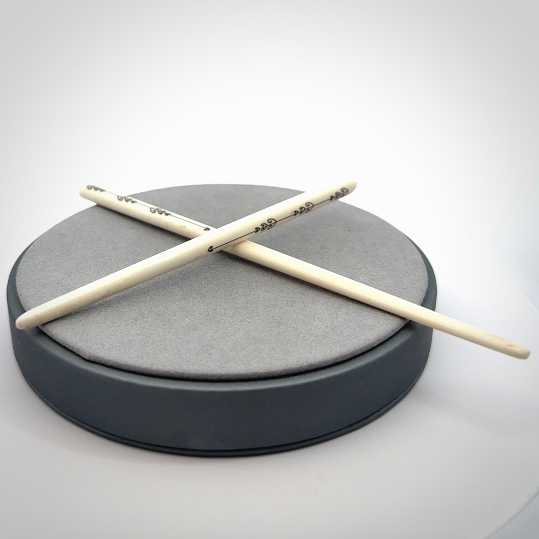 Bone hair pin