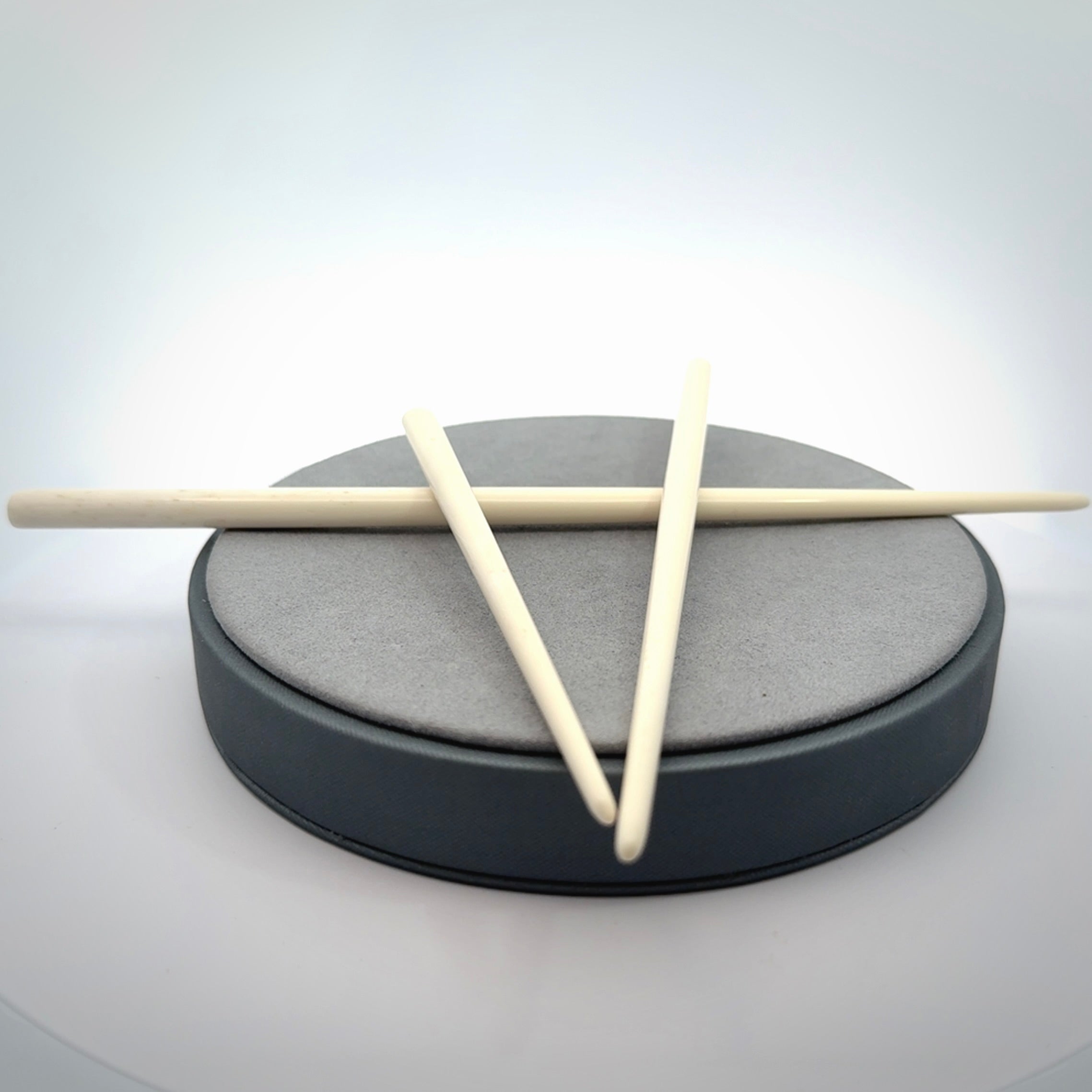 Fashionable, Finely-Shaped, Bone Hair Pins