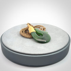 British Columbian Jade Hook pendants