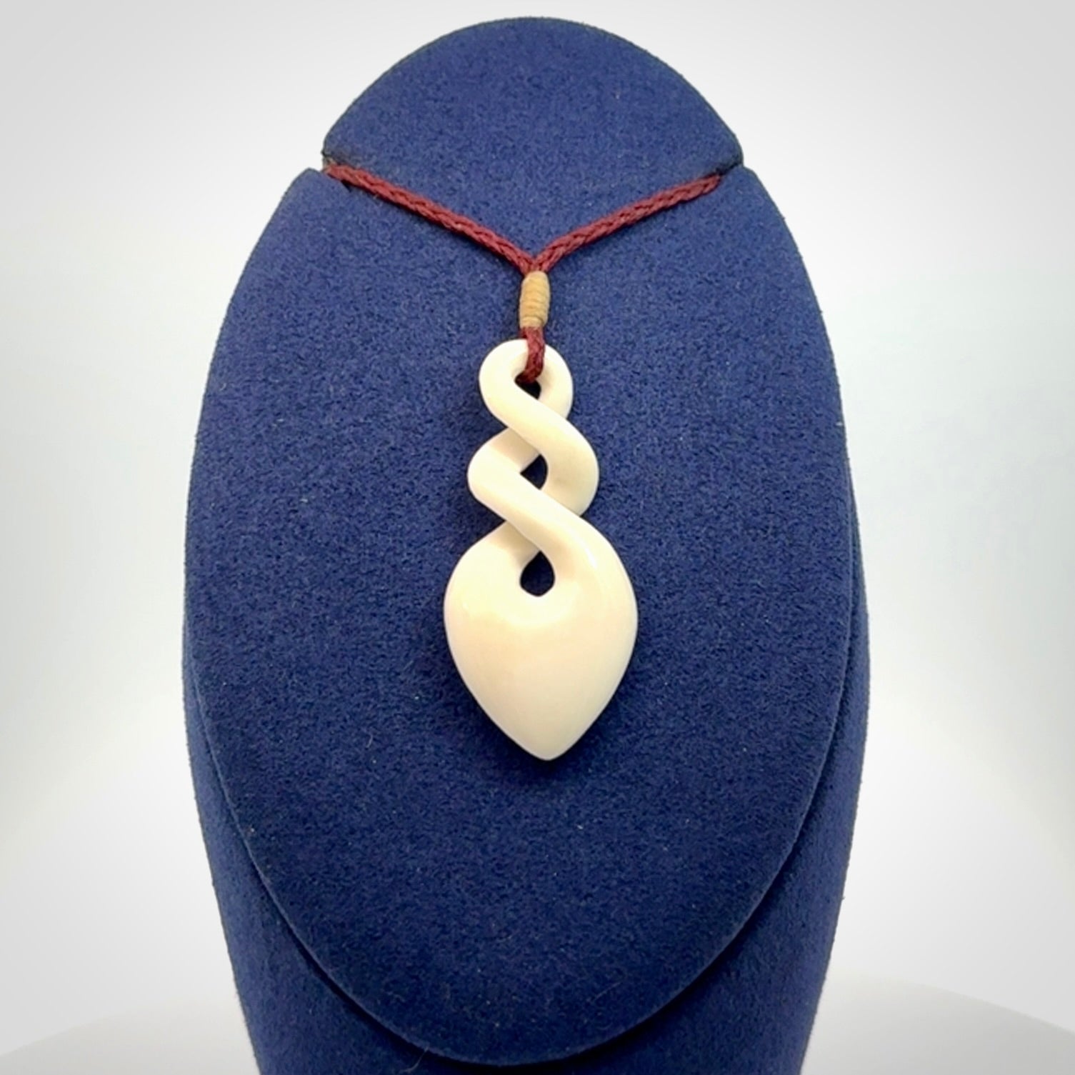 Beautiful Bone Twist Pendants