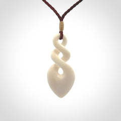 Beautiful Bone Twist Pendants