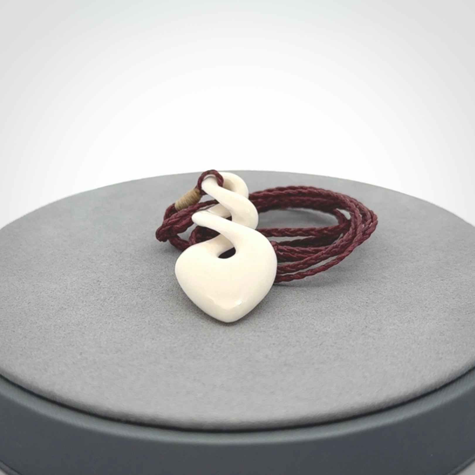 Beautiful Bone Twist Pendants