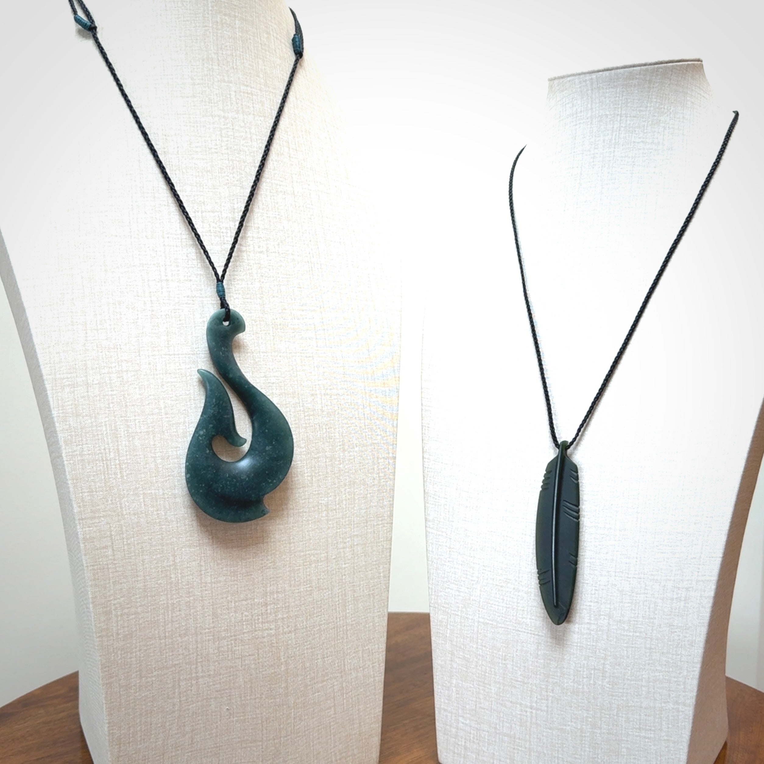 Hand carved Jade pendants