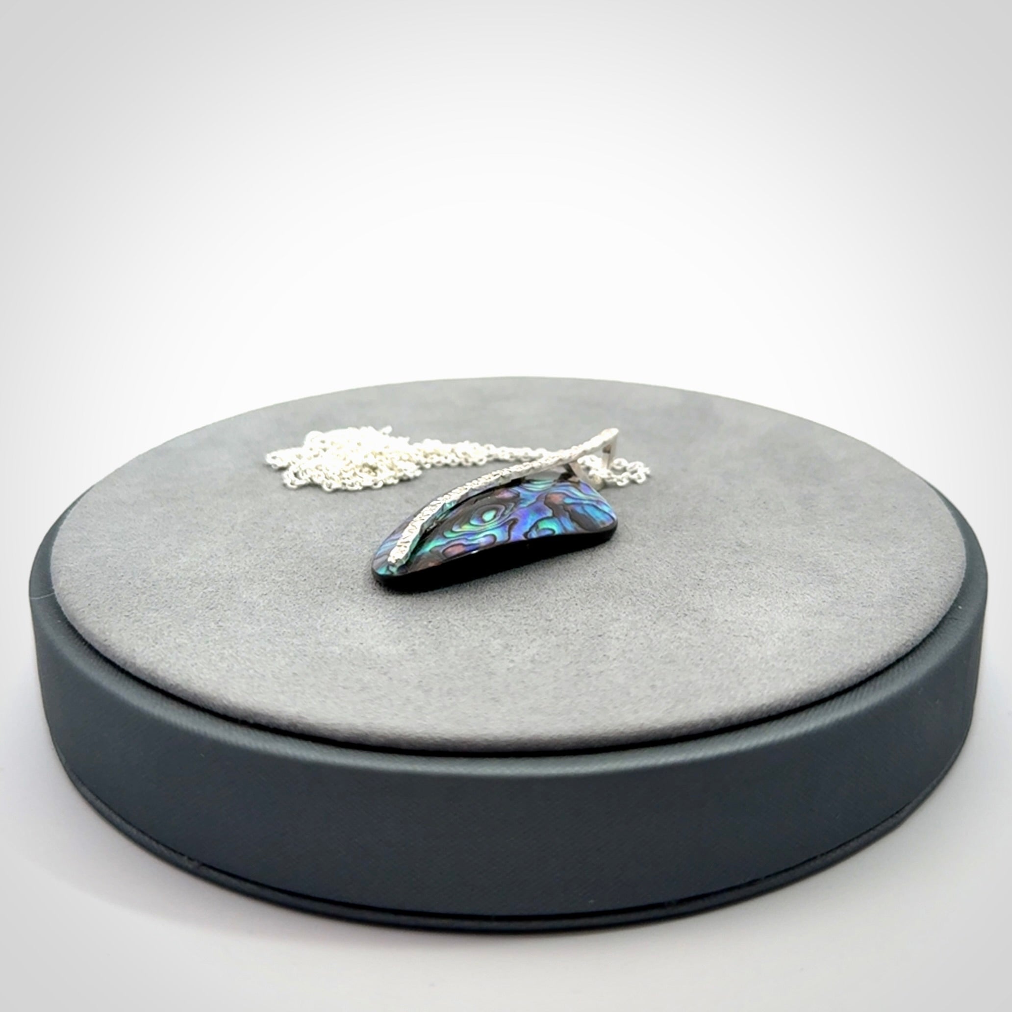 Paua Shell with Sterling Silver pendant