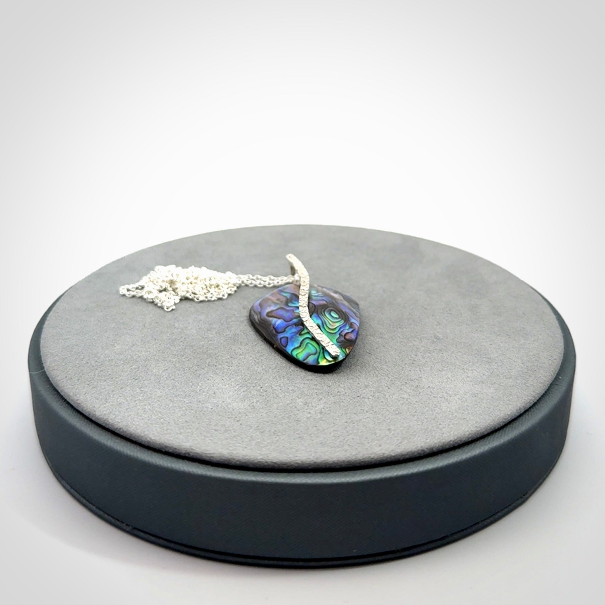 Paua Shell with Sterling Silver pendant