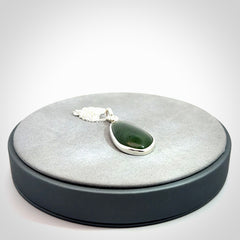 Hand Crafted Sterling Silver with New Zealand Jade pendant