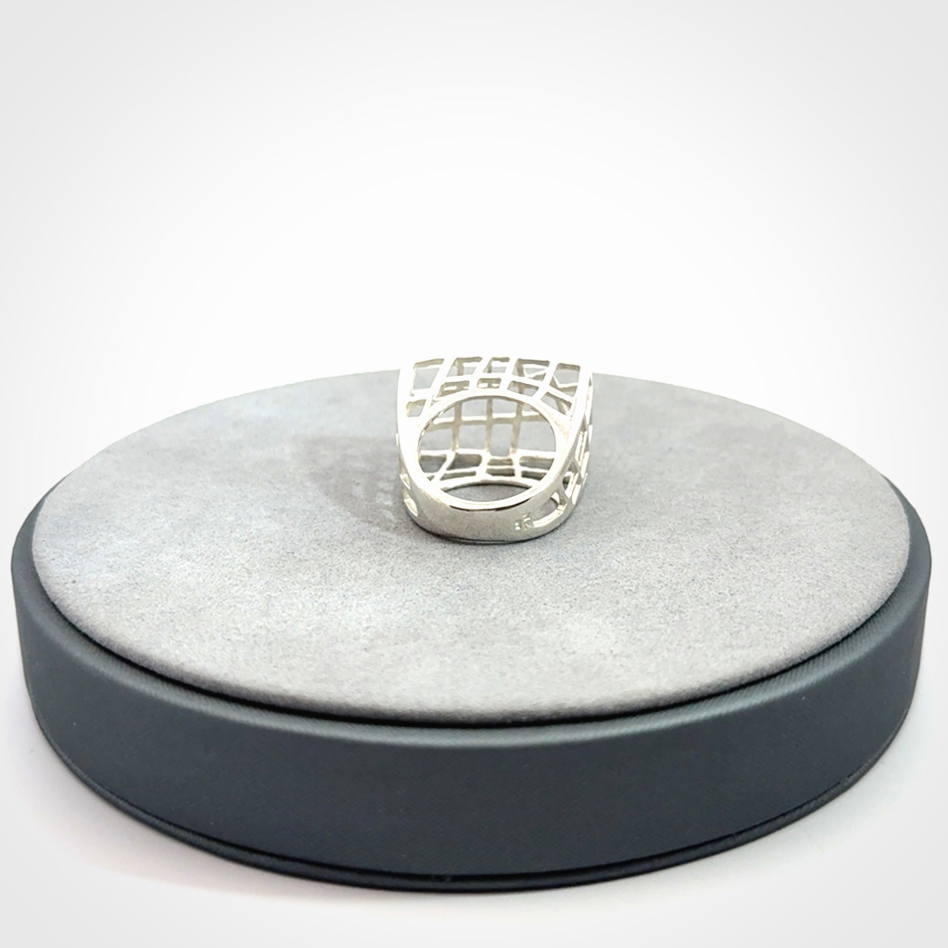 Sterling Silver cage ring