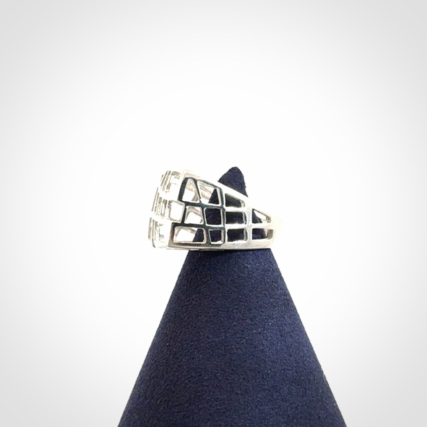 Sterling Silver cage ring