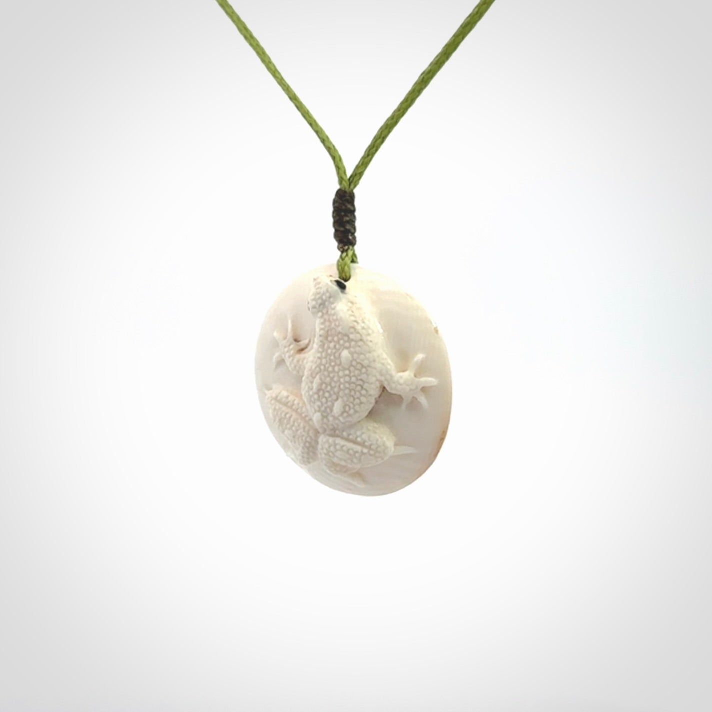 A Delightful Frog Pendant