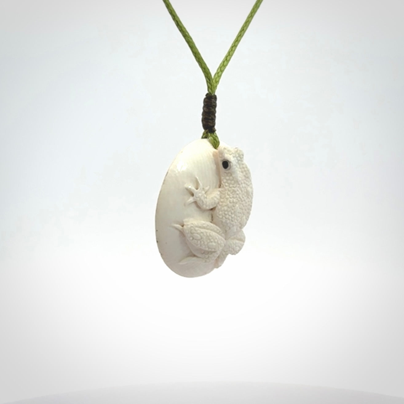 A Delightful Frog Pendant