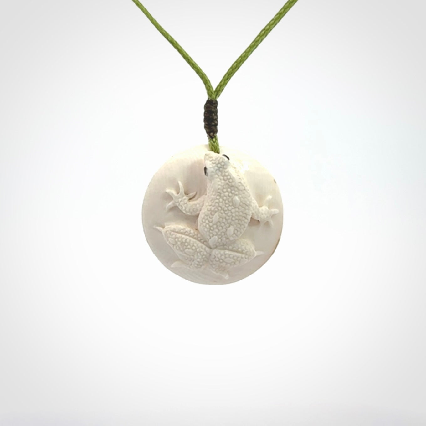 A Delightful Frog Pendant