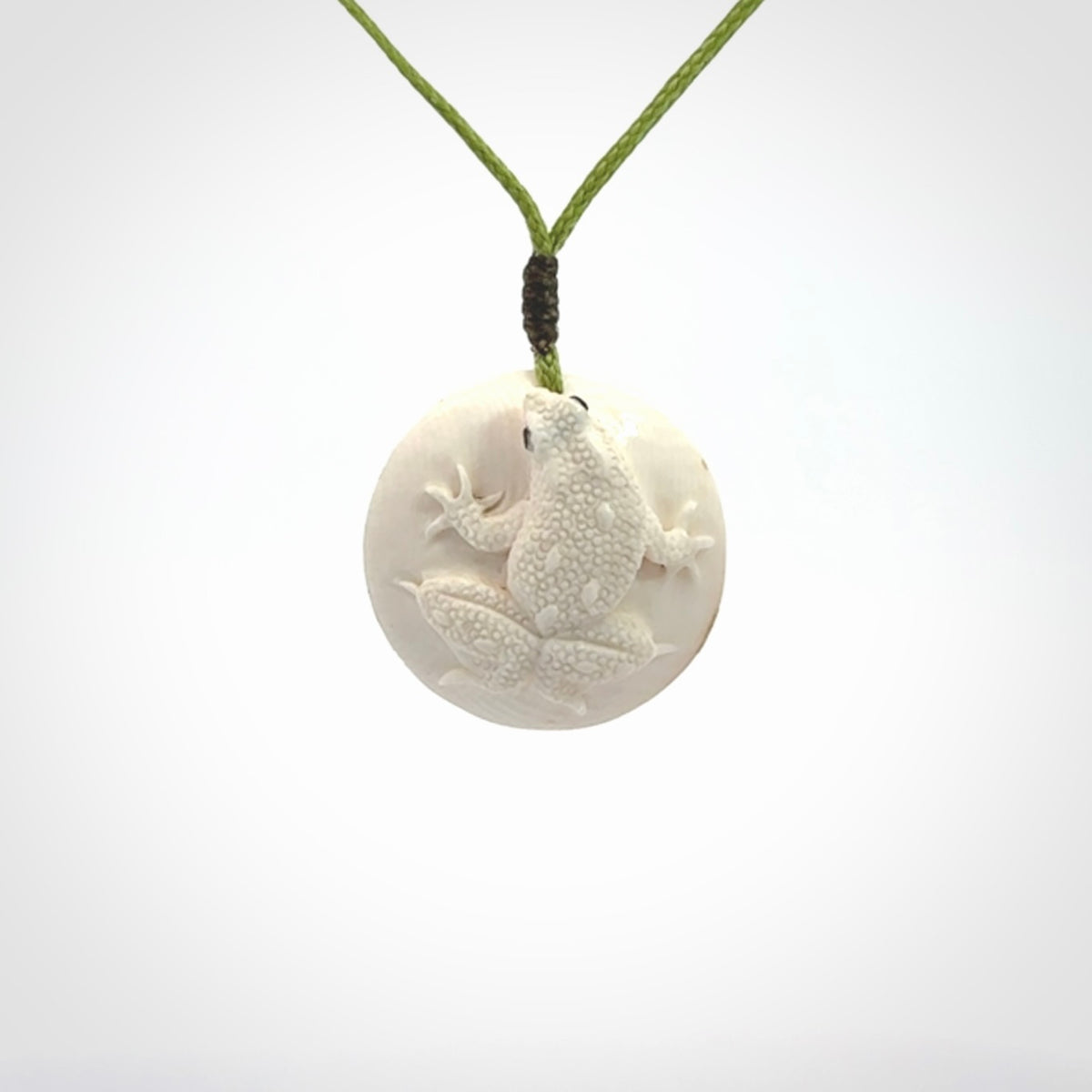 A Delightful Frog Pendant