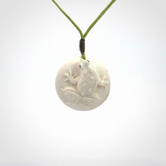 A Delightful Frog Pendant