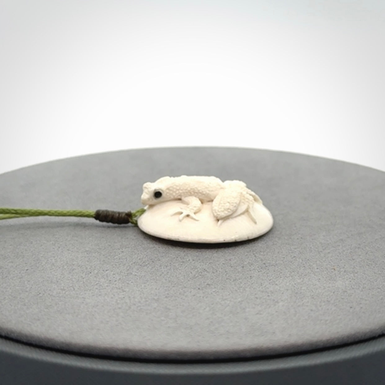 A Delightful Frog Pendant